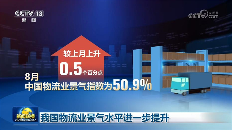 我国物流业景气水平进一步提升