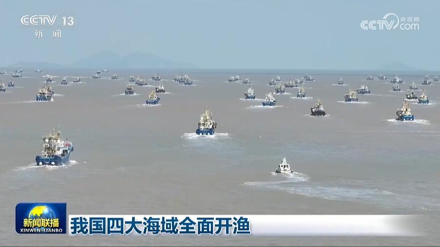 我国四大海域全面开渔