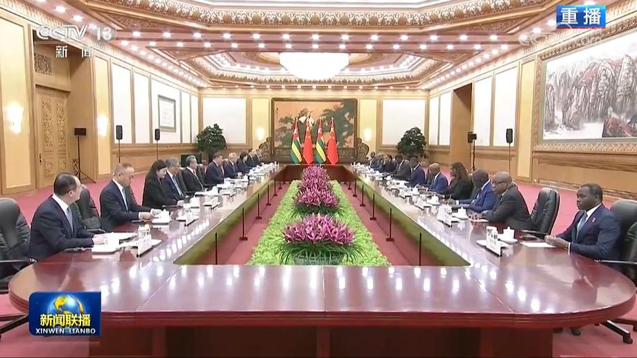 习近平会见多哥部长会议主席